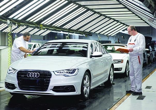 Die gute Auftragslage und die Auslastung der Werke lässt Audi seine Leiharbeiter in Festanstellung bringen. Foto: Audi/Auto-Reporter.NET